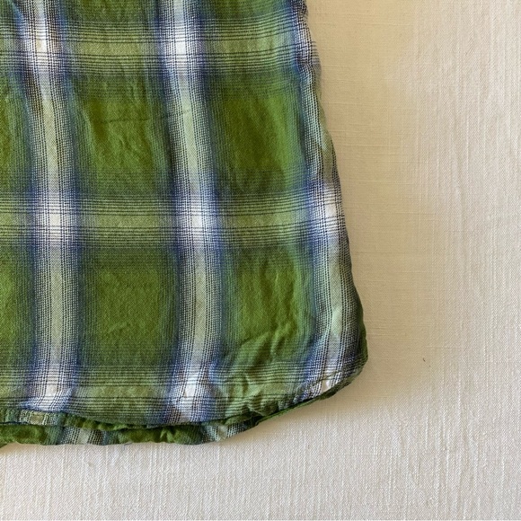 Oversized flannel / plaid top - Picture 4 of 4